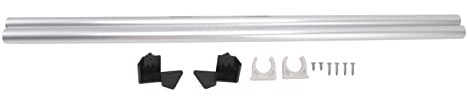 Greenhouse Down Pipe Rainwater Gutter Pipe Greenhouse Water Butt Down Pipe Greenhouse Drainage Downpipe Premium PVC Aluminum Alloy Material 82cm Length for Medium Sized Greenhouses