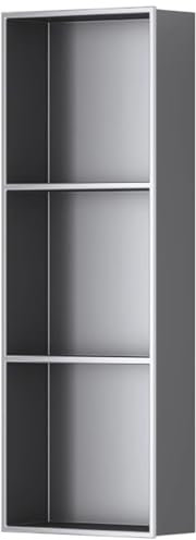 Baodiale Duschnische Keine Fliese erforderlich, Wandnische aus Edelstahl Einbau-Duschablage Moderne und Elegante Seifennischen