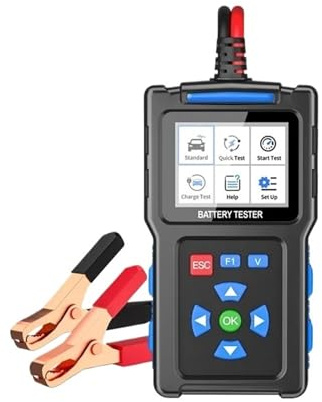 ZKLGS Batterietester, Autobatterietester, 12 V/24 V Batterieanalysator, 20-2000 CCA, Autobatterie-Fehlerdiagnose
