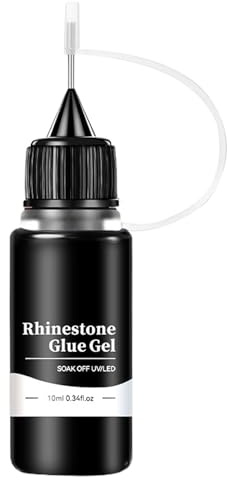 Nail Charme Adhésive-Rhinestone Glue For Nails, 10ml | Art Adhésif Fort, Débutants À Outils De Manucure, Maison Domicile Et Voyage, Décoration Charme, Accessoires Studio Ongl