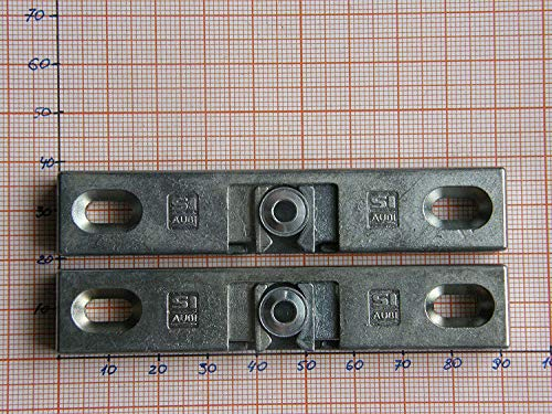 Siegenia, 2 serrature per porta da balcone e terrazza, A1360 serratura con manicotto.