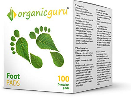 OrganicGuru® Detox Foot Pads - 100 Patches = 50 Day Supply 100% Pure & Natural Ingredients