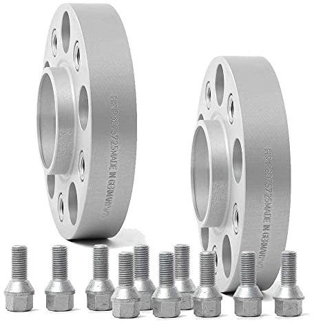 H&R DRA-System Wheel spacer set 62mm per axle - Bolt pattern 5x130 - Hub 84,0mm - Bolt size M14x1,5 - compatible with Mercedes