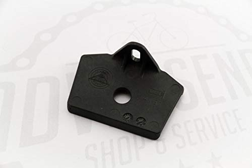 HEBIE Fahrrad Ständer Adapter Platte zum Nachrüsten Mittelbau Ständer Kunststoff