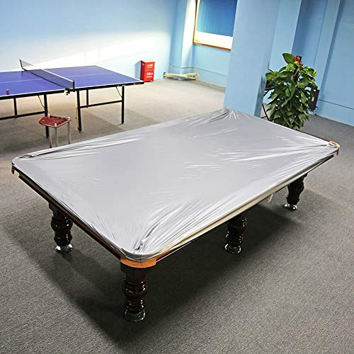 Pool Table Cover 8Ft Snooker Table Cover 8Ft Pool Table Cover 8Ft Fitted Billiard Heavy Duty Pool Table Cover Effectively Waterproof & Dustproof Pvc Cloth Billiard Table Protection Cover