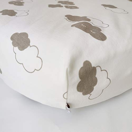 ÜneeQbaby 100% wasserdichter Matratzenschoner, voll ausgestattetes Bettlaken - Bio-Baumwolle, Oeko-TEX Klasse I-Zertifiziert, Matratzenbezugschutz für Babybett, Kleinkind und Kinderbett…