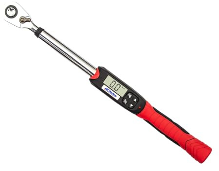 ACDelco ARM607-4 1/2 Heavy Duty Digital Torque Wrench (20-200 Nm) with Buzzer, Vibration, Flash Notification, Protective Case & ISO 6789 Standard Calibration Certificate