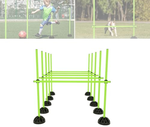 ACXIN Agility Sprungstangen-Set – Multifunktionales Trainingsset für Kondition, Sprungkraft, Dribbeln und Schulsport