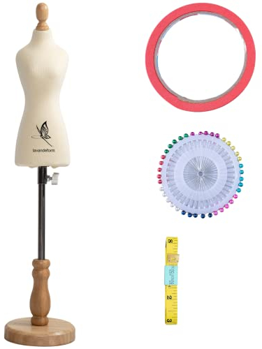 lavandeform 1/4 Weibliches Schneiderpuppe （es handelt Sich Nicht um Erwachsenengröße. ）Es können Nadeln in die Schneiderpuppe gestochen Werden.(1/4)