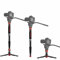 IFOOTAGE Cobra 3 Monopod A180T,Aluminum Alloy Monopod with Feet for Camera,DSLR,Telescoping Video Monopods with Base Tripod,Payload up to 17.6lbs/8KG,Max. Height 71/180cm