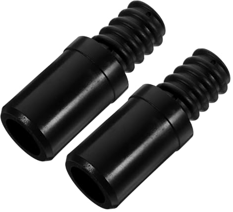 minkissy Stieladapter für Besen 2 Stück aus Kunststoff, Schwarz
