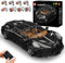 Mould King 13163 Technique Voiture de Sport en Briques Modèle réduit, 4688 pièces 1:8 Télécommandé Voiture réduit comme Cadeau et Jouet, télécommande et App Double Commande Jouet Automobile en kit