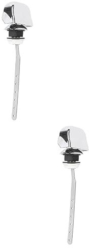 OSALADI 2St Spülhebel Toilettentankventil Toilettengriff tauschen Knopf Spüler Toilettenschüssel Griffe Badezimmer-Werkzeug WC-Griffarm WC-Taster wasserbehälter bündiger Griff Tankhebel