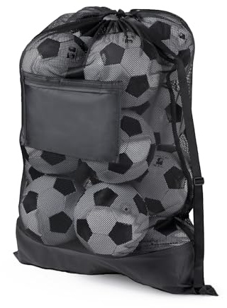 OrgaWise Thickened Extra Large Soccer Ball Bag Tested to Hold over 75 lbs (30x40/76x102cm)