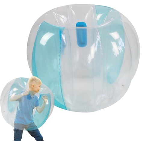Bumper Balls - Aufblasbarer Sumologel, menschlicher Hamsterball | Outdoor Team Play Toys, Summer Soap Bubble House, Sichere aufblasbare Bälle zum Einsteigen in den aufblasbaren Schlagball (90cm) ist