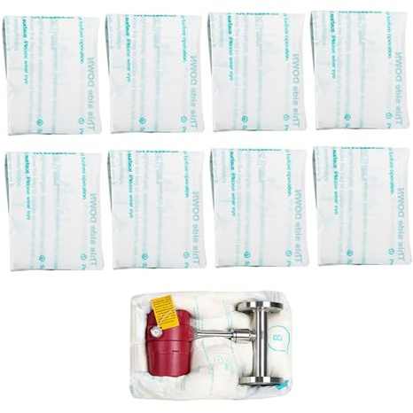 Expanderande skumförpackningspåsar 8 st stötdämpande förpackningsskum snabbpaket snabbexpanderande förpackningsfyllmedel för förpackning och fraktlösning 35 x 40 cm, F