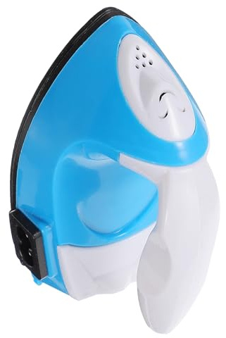 minkissy Mini Prensa de Calor Portátil para Proyectos DIY y Melty Bead, Plancha Eléctrica Azul Material Abs y Cerámica, Potencia 60-300w y Diseño Compacto
