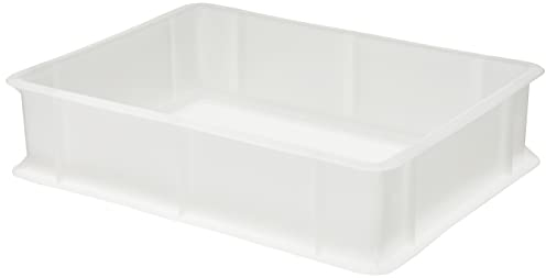 Giganplast Modèle Service Caisse à pâtons - Idéale pour pain et pizza - Dimensions : 30 x 40 x 10 cm - Blanche