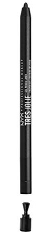 NYX Professional Makeup Tres Jolie Gel Pencil Eye Liner - Pitch Black, 0.021 kg