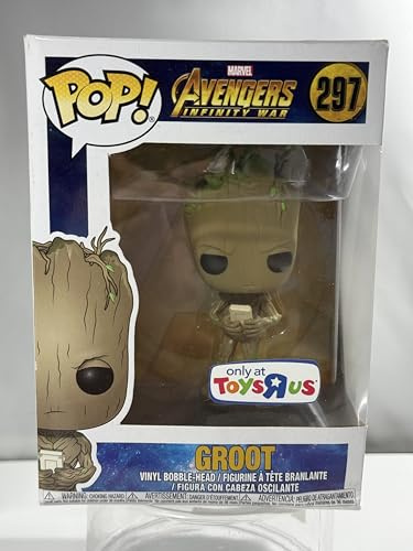 Funko POP! Avengers Infinity War: Teen Groot w/Video Game Vinyl Figure 10cm