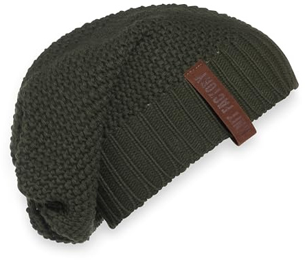 KNIT FACTORY - Coco Mütze - Strickmütze für Damen und Herren - Slouch Beanie - Wintermütze mit Wolle - Hochwertige Qualität