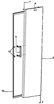 Joint de porte d'origine Réfrigérateur, congélateur C00386322 ARISTON HOTPOINT Réfrigérateur, congélateur C00386322 ARISTON HOTPOINT
