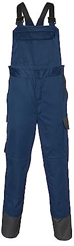 KÜBLER PROTECTIQ Latzhose ARC2 PSA 3 – Multinorm-Latzhose mit ARC2-Lichtbogenschutz, Knieschutztaschen, FlexZone-Bund