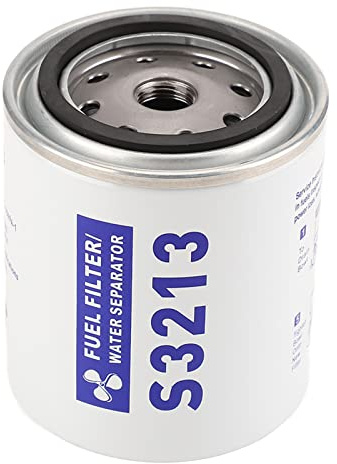 Asixxsix S3213 Filtre Séparateur D'eau De Carburant En Acier Inoxydable Avec Bague D'étanchéité Pour Bateau