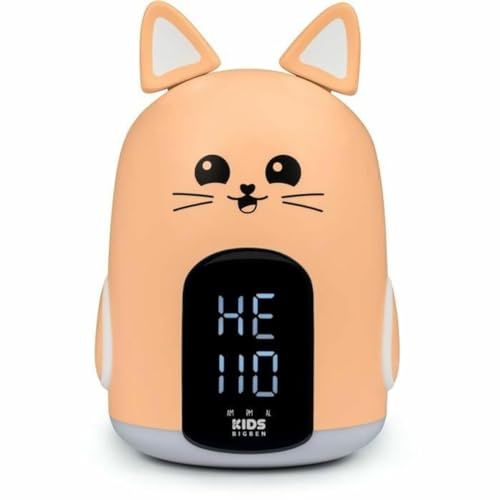 BIGBEN Wecker Lachs Katze