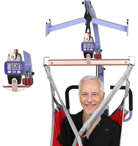 EZ Assistive Patient Weight Scale for Bedridden Patient,Universal Lift Scale for Hospital or Home Care,Safe Weight Load 500LBS