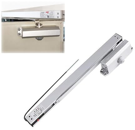 Cierrapuertas eléctrico para cortafuegos, cierre suave hidráulico automático para puertas comerciales, sistema de enlace, amortiguador silencioso, solución de seguridad resistente