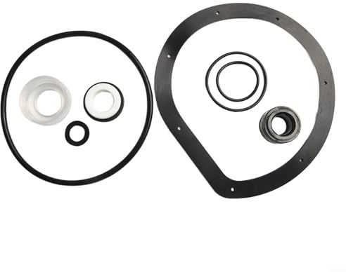 Sello de eje de bomba O para kit de repuesto de junta de anillo para alimentación para Flo SP1500 SP1511 SP1550 Series para prevención y reparación de fugas de bomba