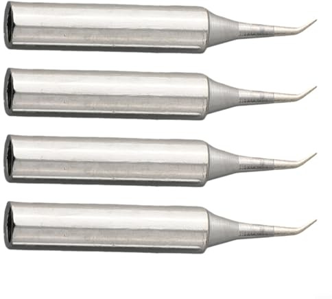 5 puntas de soldador de cobre 900M-T, puntas de soldadura de aleación de cobre y hierro para soldar, compatibles con la serie 900M, rango de 200-480 ℃ (900M-T-IS)