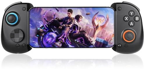 AOOSU Handy Controller für iPhone/Android, Bluetooth Mobile Game-Controller USB-C mit Hall-Effekt Joysticks und Hall Trigger, Mobile Gamepad für Android, iOS, Switch, PC, PS3 usw