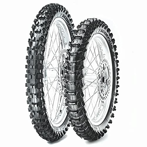 Pirelli Scorpion MX Soft 90/100-16 Rear Motocross Tire - Motocross/Dirt Bike Tire, High Grip & Durability for Off-Road Racing