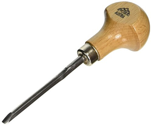 Stubai 580503 Micro Sgorbia per Scultori, Forma 5, 3 mm