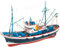 Artesanía Latina - Maquette de Bateau en Bois - Bateau de Pêche Thonier du Mar Cantábrico, Marina II - Modèle 20506, Échelle 1:50 - Maquettes à Monter - Niveau Avancé