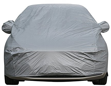 Sipobuy universal fully waterproof, scratch proof, durable car cover, breathable cotton filled, heavy duty