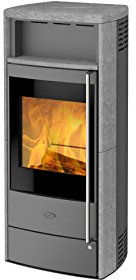 Kaminofen Dauerbrandofen Fireplace Teramo raumluftunabhängig 6kW DIBt