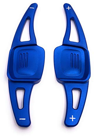 H-Customs Schaltwippen Shift Paddle kompatibel mit Golf 7 (nicht GTI R GTD) Arteon Golf 8 T-Rock Blau