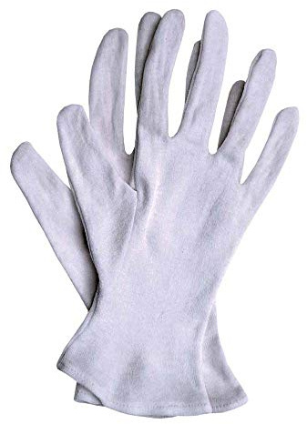 Reis RWKB10 Schutzhandschuhe, Weiß, 10 Größe, 12 Stück
