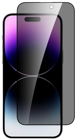 Alkaya iPhone Displayschutzglas Privacy, Panzerglas, Schutzfolie - verschiedene Handymodelle (iPhone 12 Pro Max)