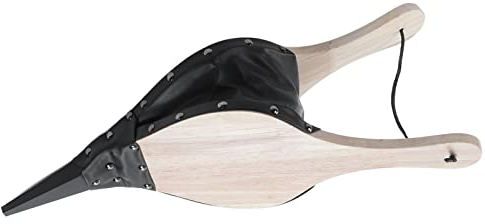 WOOXGEHM Kaminbalg für Den Innenbereich, 19, 09 X 7, 87 Zoll, Holzkamingebläse mit Schlinge, Hitzebeständiges Leder, Tolles Werkzeug für Kamine, Feuerstellen, Holzöfen, Grills, Camping Im Freien