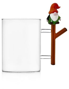 Ichendorf Christmas Tales Tasse Becher Wichtel 500ml Borosilikatglas