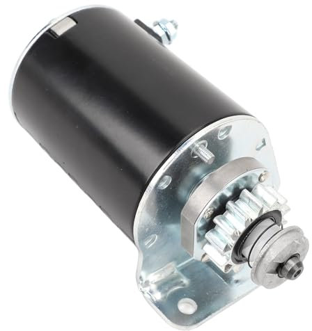 Torsion Améliorée 12v Motor de Démarrage SBS0047 14T Remplacement pour la Pelouse Scotts et les Tracteurs de Jardin, pour les Tondeuses, en Matériau en Alliage en Métal à Haute