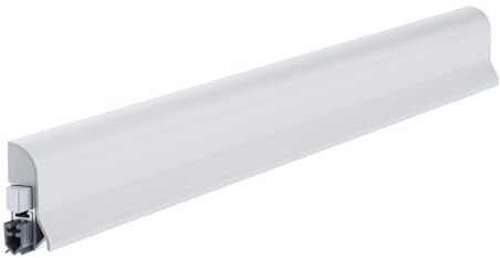 Athmer Wind-Ex RTK-1 Absenkdichtung - Weiß - 1110 mm - Türdichtung | kürzbar um 125 mm - Türbodendichtung - Zugluftstopper und Schallschutzdichtung für Türen gegen Zugluft und Geräusche