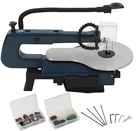Set Sega a Scorrimento 108 pz 125 W 252 mm, Articoli di ferramenta, Utensili, Seghe e seghetti, Seghetti da traforo