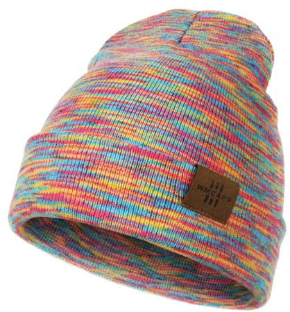 Wmcaps Mütze Kinder Jungen, Wintermützen für Mädchen Kleinkind Baby | Weiche & Warme Doppellage, Bequeme Passform, in Vielen Farben, für Outdoor-Aktivitäten