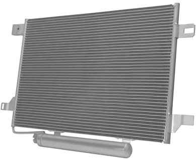 HELLA 8FC 366 222-781 Kondensator, Klimaanlage - Kühlrippen gelötet - Aluminium - mit Dichtungen - mit Trockner | 8FC 366 222-781 Kompatibel mit A-Klasse (W169),B-Klasse Sports Tourer (W245)