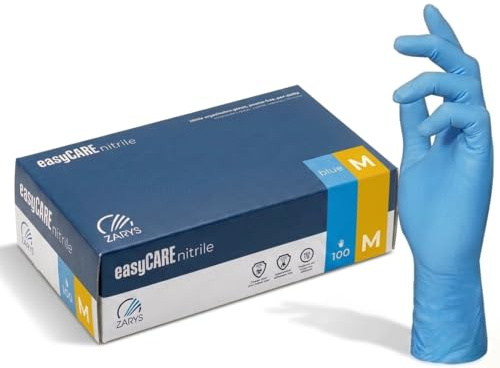 Generico 200 Guanti Blu in Nitrile ULTRASOFT, Guanti Monouso Professionali, Senza Lattice e Polvere, Uso Medico, Alimentare, Industriale, Microruvidi, Resistenti e Confortevoli, Taglia M